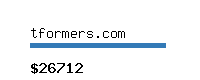 tformers.com Website value calculator