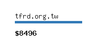 tfrd.org.tw Website value calculator