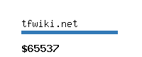 tfwiki.net Website value calculator