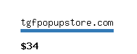 tgfpopupstore.com Website value calculator