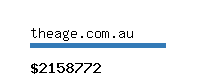 theage.com.au Website value calculator