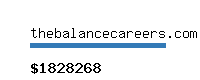 thebalancecareers.com Website value calculator