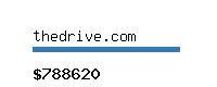 thedrive.com Website value calculator