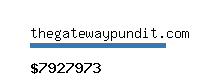 thegatewaypundit.com Website value calculator