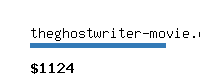 theghostwriter-movie.com Website value calculator