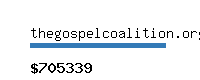 thegospelcoalition.org Website value calculator