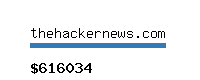 thehackernews.com Website value calculator