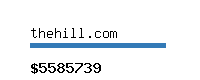 thehill.com Website value calculator