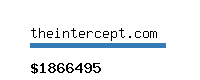 theintercept.com Website value calculator