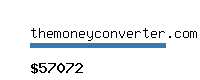 themoneyconverter.com Website value calculator