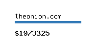 theonion.com Website value calculator