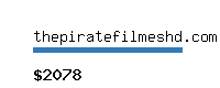 thepiratefilmeshd.com Website value calculator