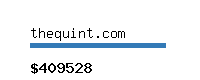 thequint.com Website value calculator