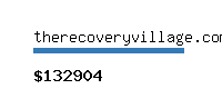 therecoveryvillage.com Website value calculator