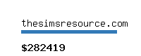 thesimsresource.com Website value calculator