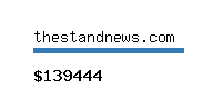 thestandnews.com Website value calculator