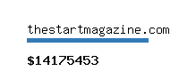 thestartmagazine.com Website value calculator