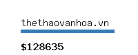 thethaovanhoa.vn Website value calculator