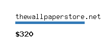 thewallpaperstore.net Website value calculator