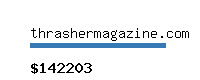 thrashermagazine.com Website value calculator