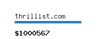 thrillist.com Website value calculator