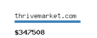 thrivemarket.com Website value calculator