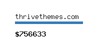 thrivethemes.com Website value calculator