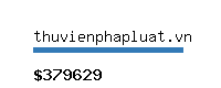 thuvienphapluat.vn Website value calculator