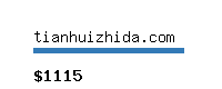 tianhuizhida.com Website value calculator