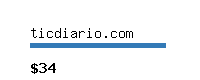 ticdiario.com Website value calculator