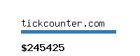 tickcounter.com Website value calculator