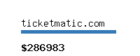 ticketmatic.com Website value calculator