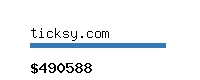 ticksy.com Website value calculator