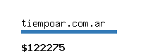 tiempoar.com.ar Website value calculator