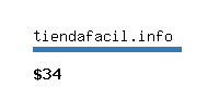 tiendafacil.info Website value calculator