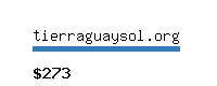 tierraguaysol.org Website value calculator