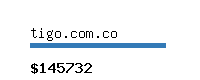 tigo.com.co Website value calculator