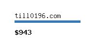 till0196.com Website value calculator