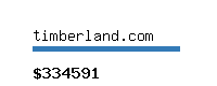 timberland.com Website value calculator