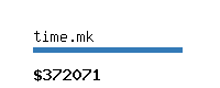 time.mk Website value calculator