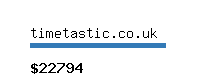 timetastic.co.uk Website value calculator