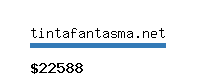 tintafantasma.net Website value calculator