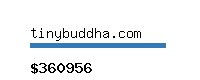 tinybuddha.com Website value calculator
