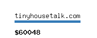tinyhousetalk.com Website value calculator