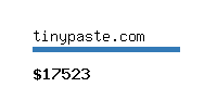 tinypaste.com Website value calculator