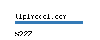 tipimodel.com Website value calculator