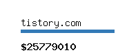 tistory.com Website value calculator