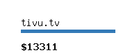 tivu.tv Website value calculator