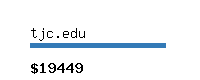 tjc.edu Website value calculator