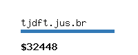 tjdft.jus.br Website value calculator